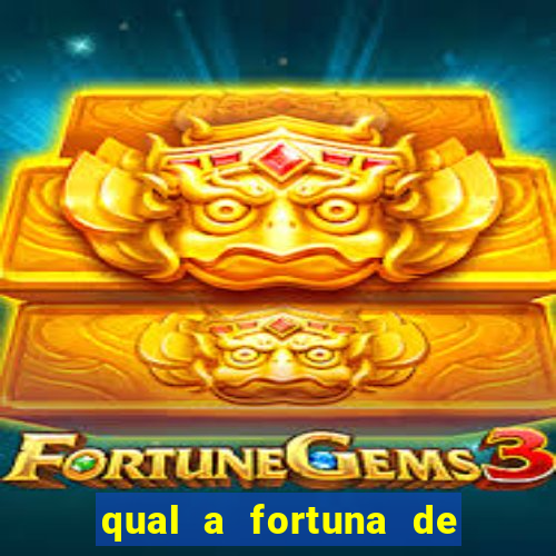 qual a fortuna de aloisio chulapa